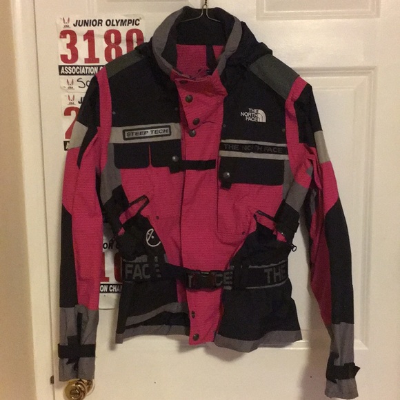 North face steep tech pink jacket - Picture 1 of 3